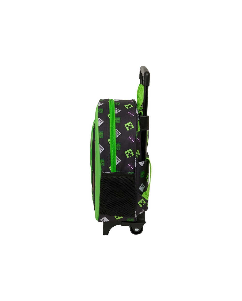 Mochila safta 3d con ruedas minecraft 120x210x20 mm