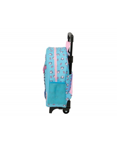 Mochila safta 3d con ruedas hello kitty 120x210x20 mm