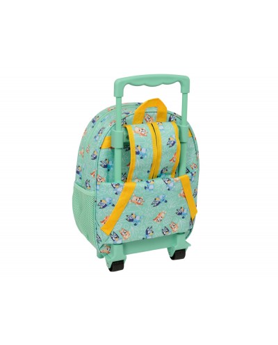 Mochila safta 3d con ruedas bluey 120x210x20 mm