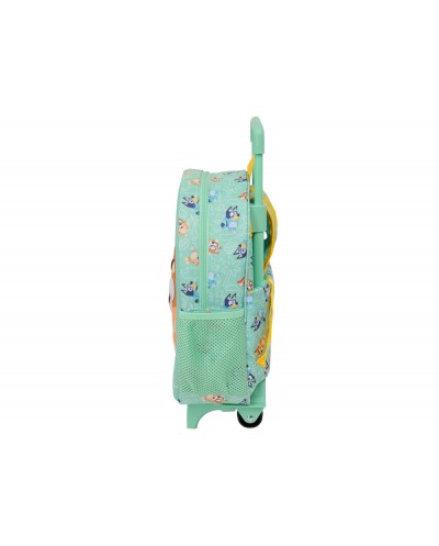 Mochila safta 3d con ruedas bluey 120x210x20 mm