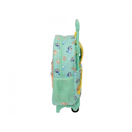 Mochila safta 3d con ruedas bluey 120x210x20 mm