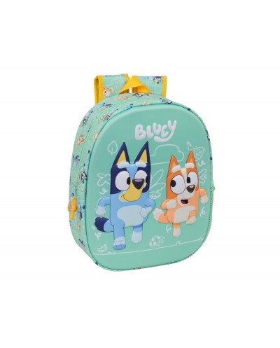 Mochila safta 3d bluey 330x270x100 mm