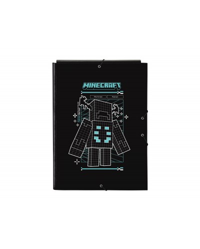 Carpeta carton folio gomas solapas minecraft screen