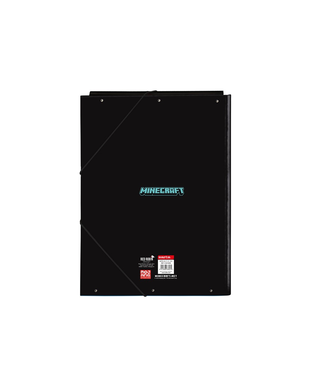 Carpeta carton folio gomas solapas minecraft screen