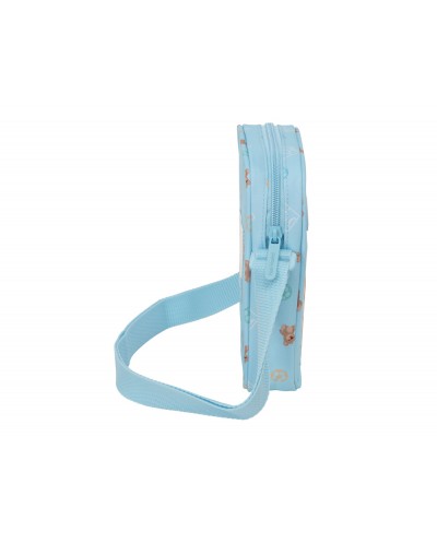 Bolsito bandolera safta real madrid azul 180x160x40 mm