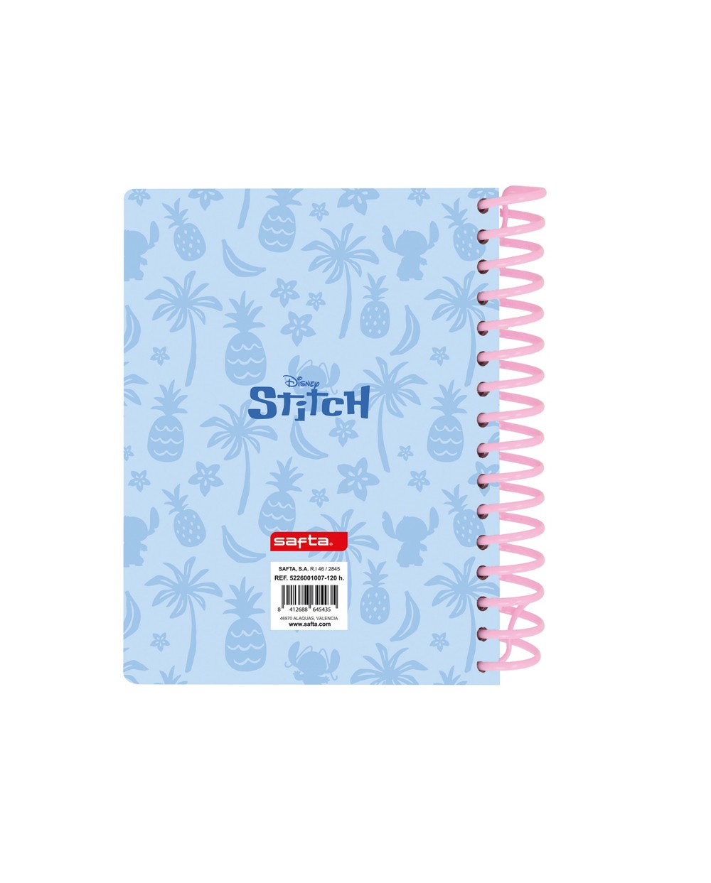 Bloc de notas frontal safta squishy stitch stationery