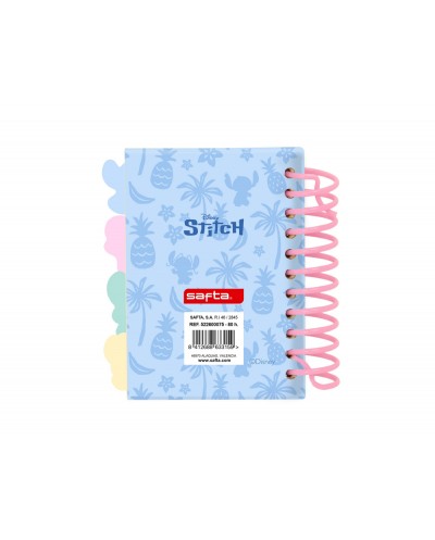 Bloc de notas safta a7 stitch stationery