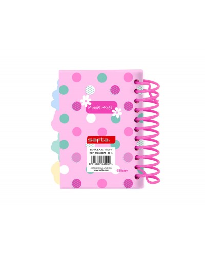 Bloc de notas safta a7 minnie mouse stationery