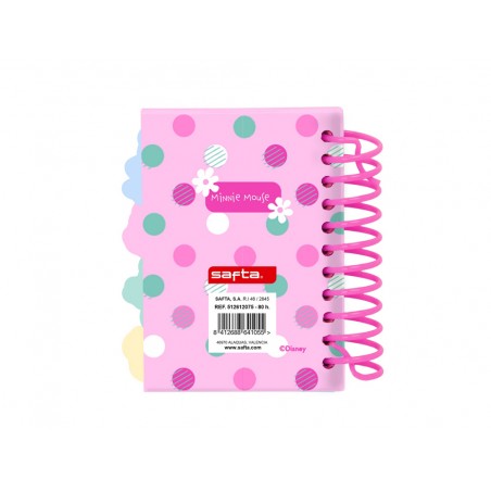 Bloc de notas safta a7 minnie mouse stationery