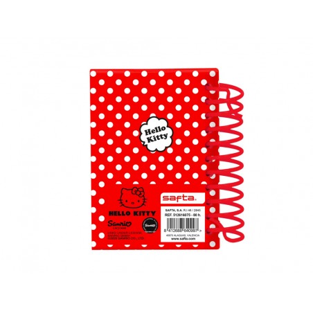 Bloc de notas safta a7 hello kitty stationery