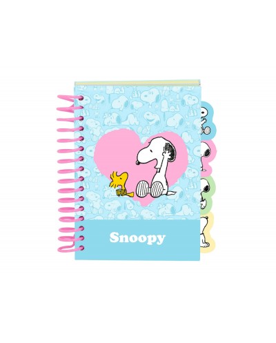 Bloc de notas safta a6 snoopy stationery