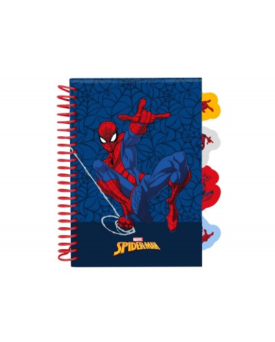 Bloc de notas safta a5 spiderman stationery
