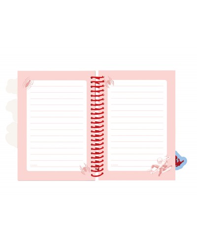 Bloc de notas safta a5 spiderman stationery