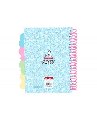 Bloc de notas safta a5 snoopy stationery