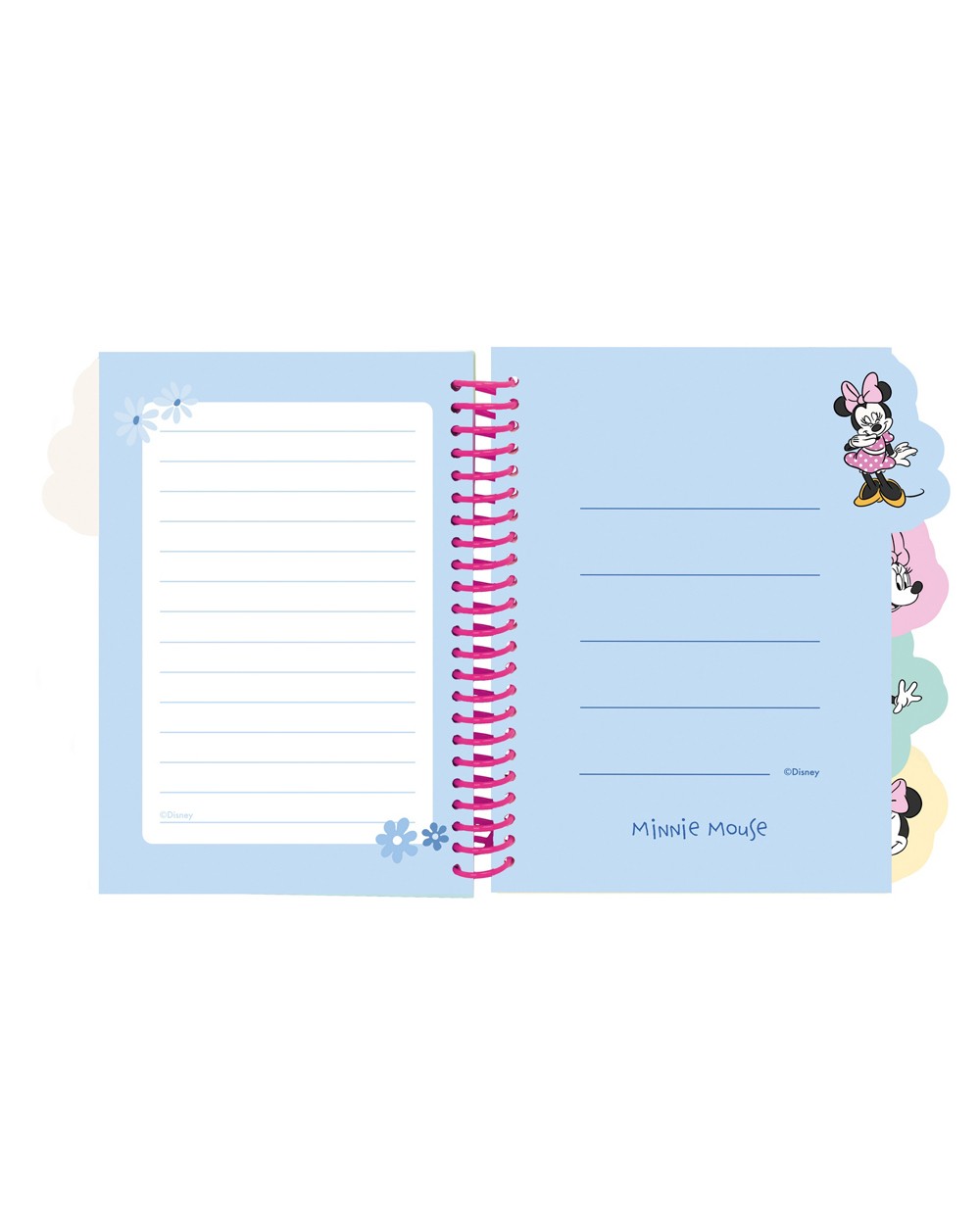 Bloc de notas safta a5 minnie mouse stationery