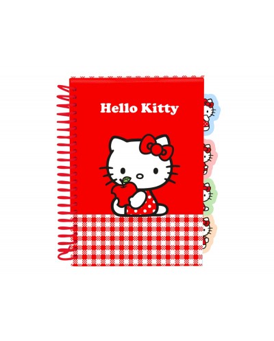 Bloc de notas safta a5 hello kitty stationery