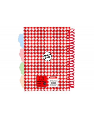 Bloc de notas safta a5 hello kitty stationery