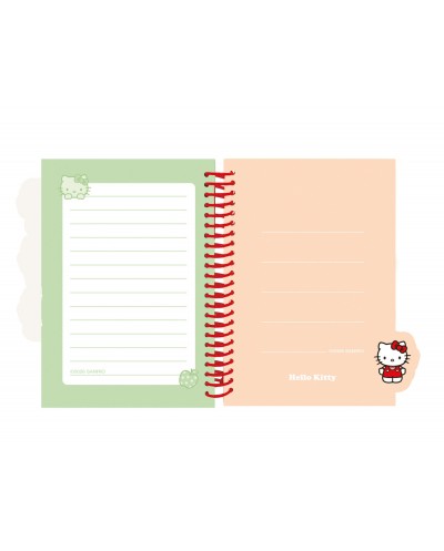 Bloc de notas safta a5 hello kitty stationery