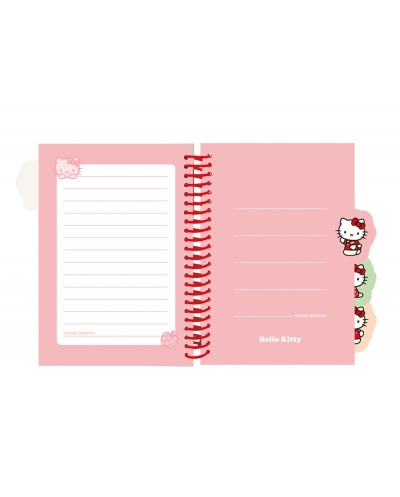 Bloc de notas safta a5 hello kitty stationery