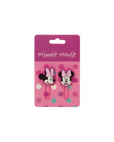 Blister clips safta minnie mouse stationery 125x75 mm
