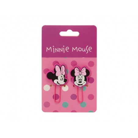 Blister clips safta minnie mouse stationery 125x75 mm