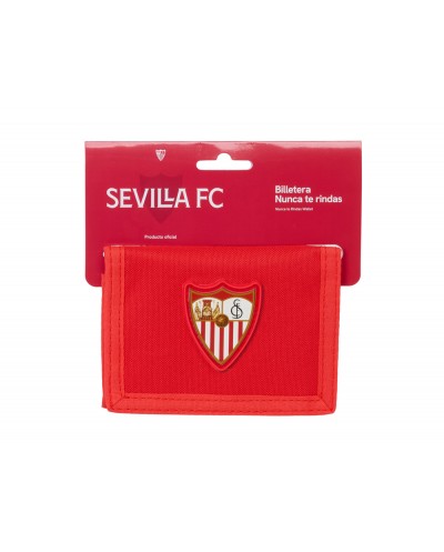 Billetera safta sevilla fc 95x125x10 mm