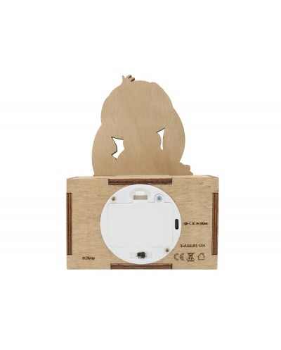 Lampara personalizable madera stitch