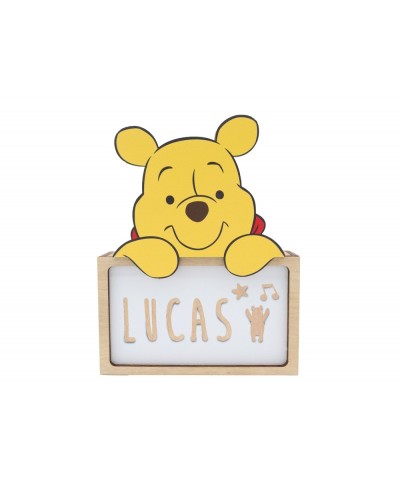 Lampara personalizable madera winnie