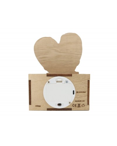Lampara personalizable madera angel