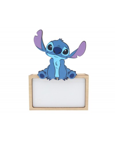 Lampara personalizable madera stitch