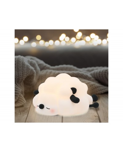 Lampara iluminacion noche sheep black