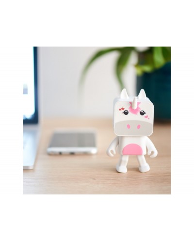 Altavoz bailarin unicornio 3w bluetooth con microfono