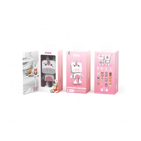 Altavoz bailarin unicornio 3w bluetooth con microfono