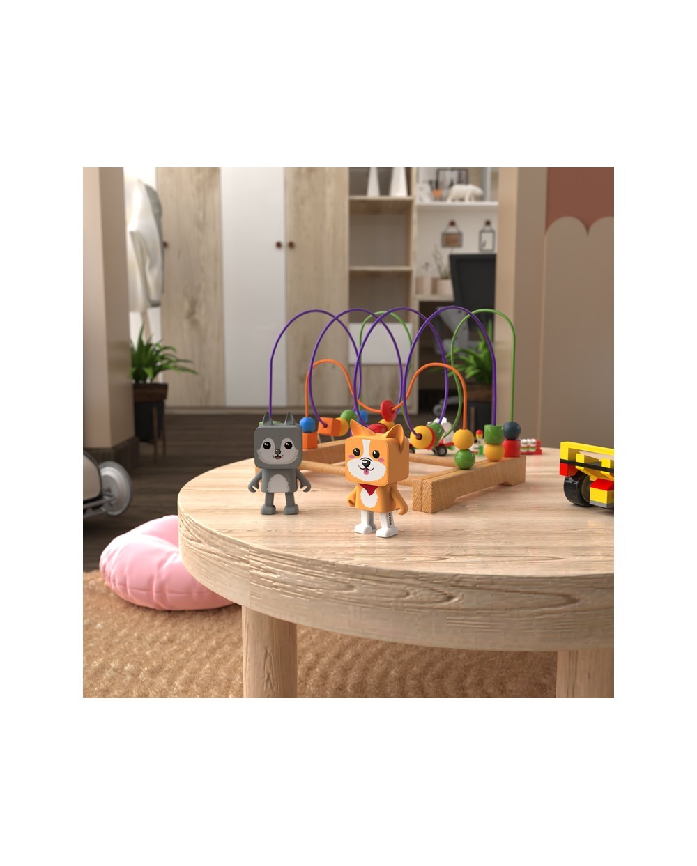 Altavoz bailarin corgi 3w bluetooth con microfono