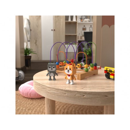 Altavoz bailarin corgi 3w bluetooth con microfono