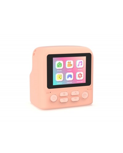 Camara instantanea rosa 12mpx pantalla lcd 24
