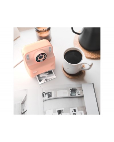 Camara instantanea rosa 12mpx pantalla lcd 24