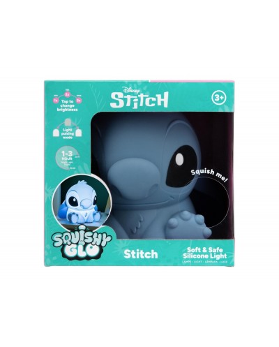 Lampara silicona 3d stitch 15 cm
