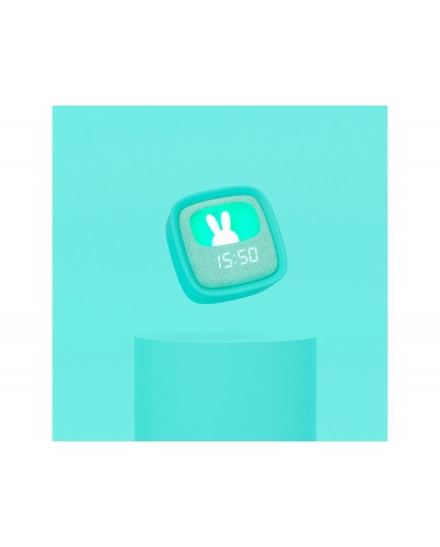 Reloj despertador con luz billy turquesa