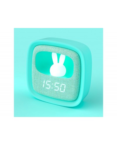 Reloj despertador con luz billy turquesa