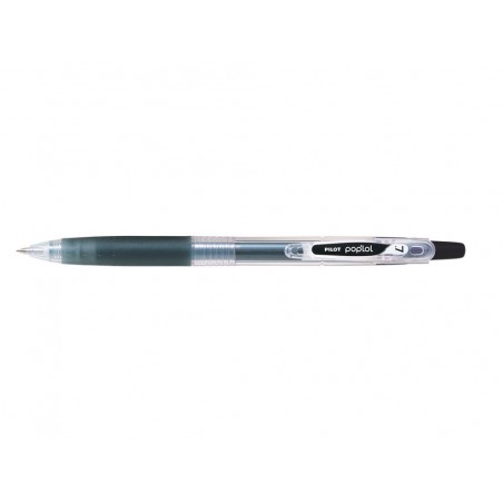 Boligrafo pilot pop lol tinta gel retractil classic negro 07 mm