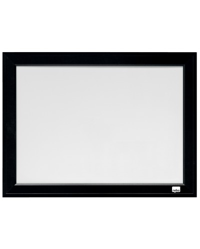 Pizarra blanca nobo marco negro 585x430 mm
