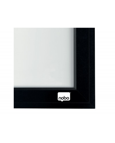Pizarra blanca nobo marco negro 585x430 mm