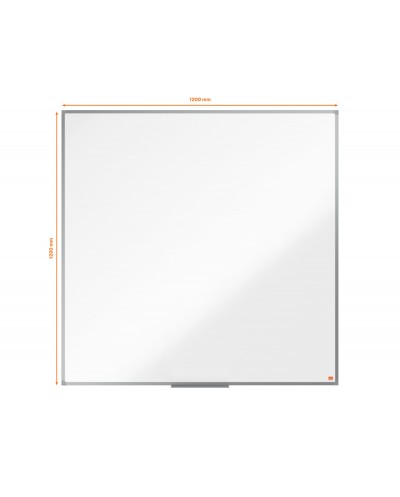 Pizarra blanca nobo essence melamina blanco 1200x1200 mm