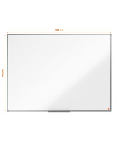 Pizarra blanca nobo essence acero vitrificado 1200x900 mm