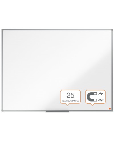 Pizarra blanca nobo essence acero vitrificado 1200x900 mm