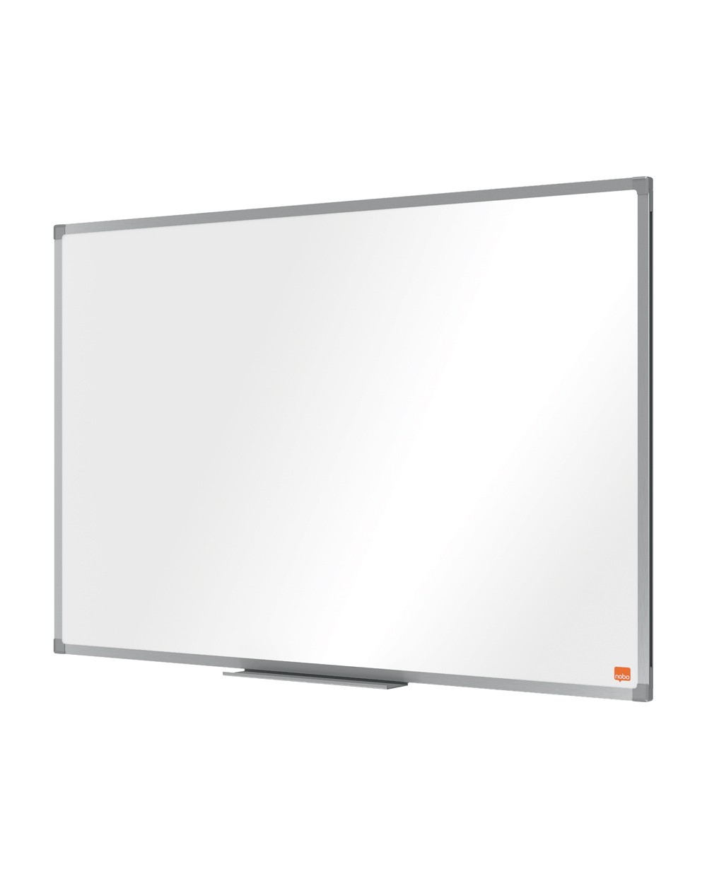 Pizarra blanca nobo essence acero lacado 900x600 mm