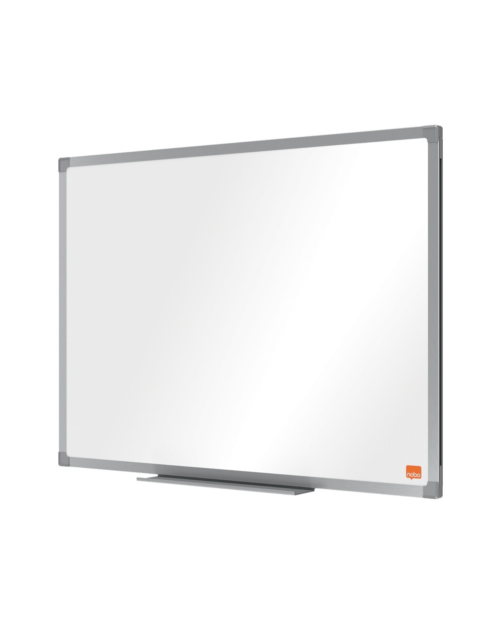 Pizarra blanca nobo essence acero lacado 450x300 mm