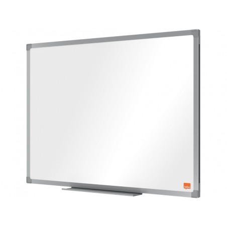 Pizarra blanca nobo essence acero lacado 450x300 mm