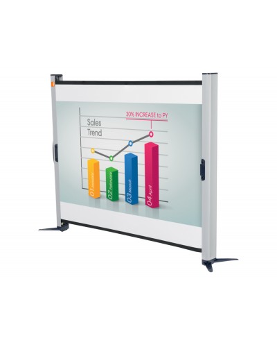 Pantalla para proyeccion nobo ultra portatil 1000x750 mm